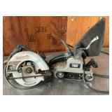Circular Saw and Belt Sander Tools