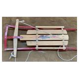 Flexible Flyer Vintage Wooden Sled
