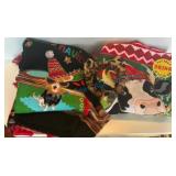 Two Holiday-Themed Sweaters with Accessories