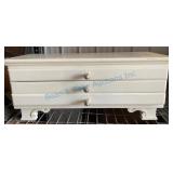 Three-Drawer Wooden Jewelry Box
