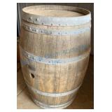 Oak Whiskey Barrel Bar Keg Stand