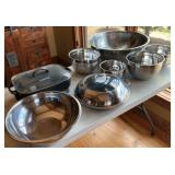 22-Inch Stainless Steel Large Bowl
