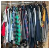 Clothing on Rack