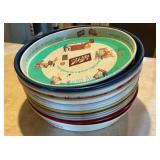 Vintage Beer Serving Trays