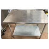 36-Inch Tall Stainless Steel Prep Table
