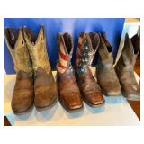 Rocky Menï¿½s Cowboy Boots, Size 10/12