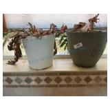 Two Decorative Planters