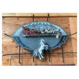 Coors Light Denver Football Neon Sign