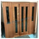 6ftx6ft Wooden Sauna with Glass Insets