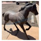 Life-Size Bronze Pony Sculpture