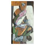 Stained Glass Trout Wall Hanging