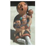 Navajo Storyteller Figurines Signed by Artist