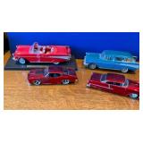 Set of Four Chevrolet Model Cars