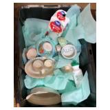 Storage Tub with Lenox and Miscellaneous China