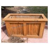 Wooden Rectangular Outdoor Planter Box