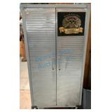 Metal Storage Cabinet on Wheels