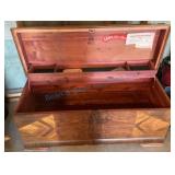Lane Cedar Chest with Logo and Compartments