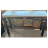 Modern Rectangular Marble Accent Table