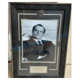Framed Jack Nicholson Photo with Quote Plaque