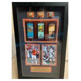 Framed Denver Broncos Super Bowl Collectible