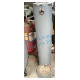 Tall Metal Drinking Fountain with Foot Control