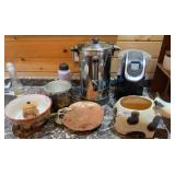 Keurig Coffee Maker and Assorted Kitchenware