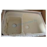 New Undermount Double-Bowl Kitchen Sink