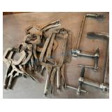 Vice Grips and C Clamps