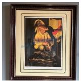Framed Print Signed by Artist, 36x42in