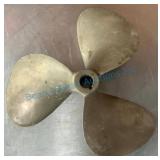 Solid Bronze Boat Propeller