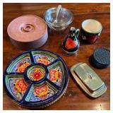 Assorted Kitchenware and Decorative Items