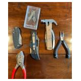 Collection of Multitools and Hand Tools