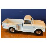 Die-Cast White Pickup Truck Model