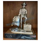 Pewter Western-Themed Figurine