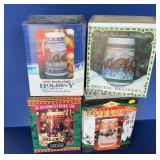 Budweiser Holiday Steins in Original Boxes