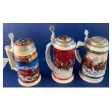 Budweiser Limited Edition Steins Collection