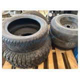 Pallet of Miscellaneous Tires and Wheels