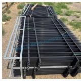 44 Decorative 7-Foot Iron Fence Panels