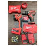 Milwaukee Cordless Tool Set With Accessories