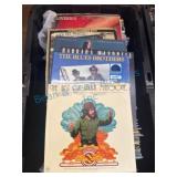 Storage Bin of Assorted LP Records