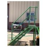 Heavy Steel Outdoor horse mountingStaircase
