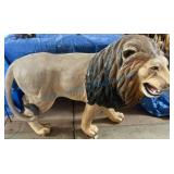 58 x 40 cast aluminum lion
