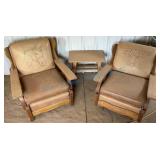 Western-Themed Rocking Armchairs