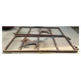 Metal Gate Panels with Horse Designs