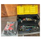 Toolbox With Tarps and Bungee Cords