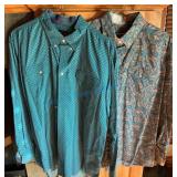 Roper Western Shirts XL-2XL Set