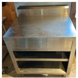 Stainless Steel Commercial Prep Table