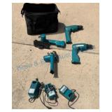Makita Cordless Tools with Chargers