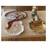 Collection of Holiday-Themed Ceramic Serveware