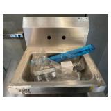 17 x 17 Stainless Steel Sink With Faucet